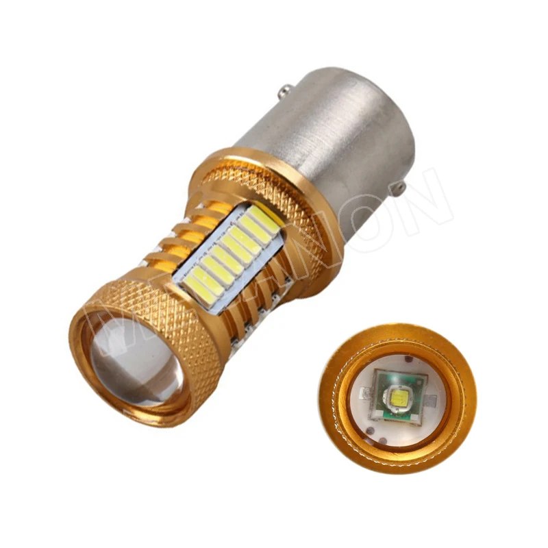 2 шт. Автомобильные светодиодные лампы BA15S 1156 P21W 1157 P21/5W BAY15D дневные ходовые