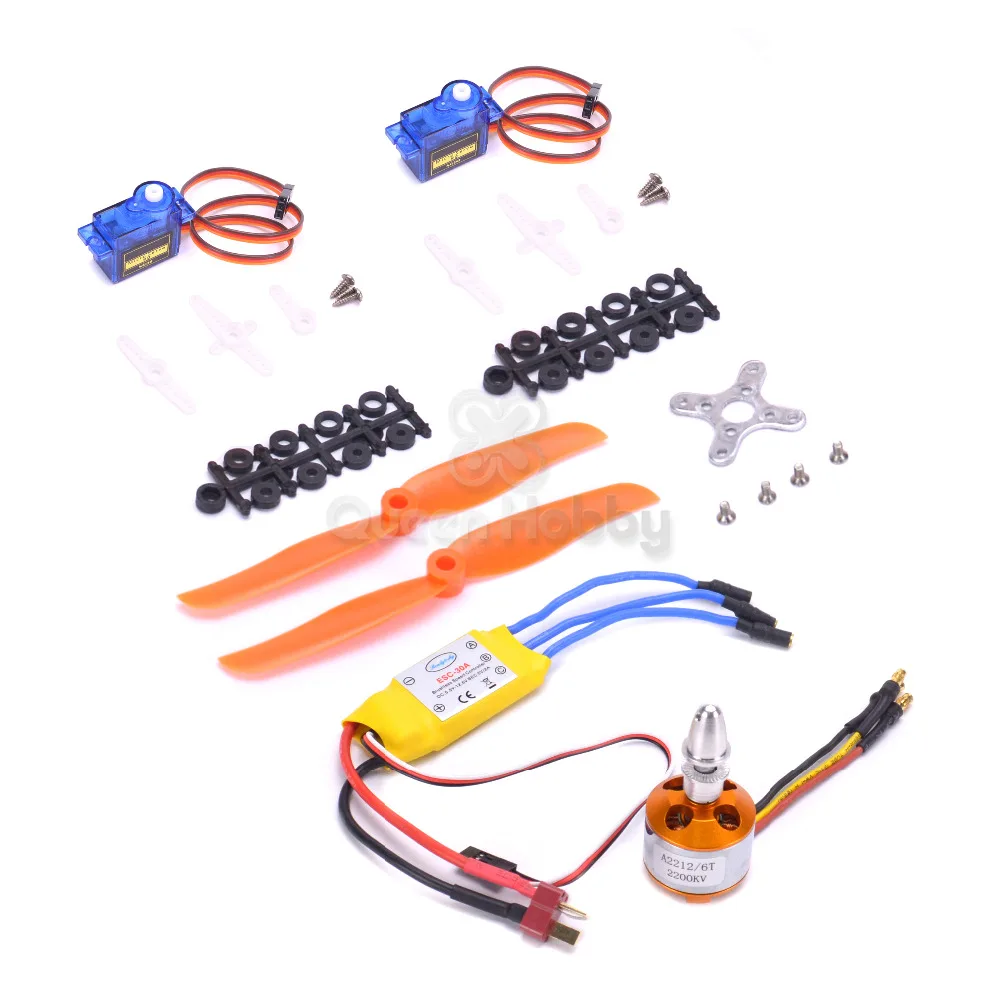 XXD A2212 2212 2200KV мотор 30A ESC 6035 пропеллеры 9g Servo высокоскоростные наборы для крепления