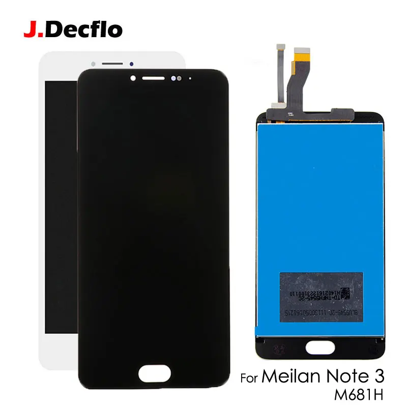 5 &quotдля Meizu Meilan Note 3/Meizu M3 Примечание M681M M681C M681Q M681H полный ЖК-дисплей Дисплей +