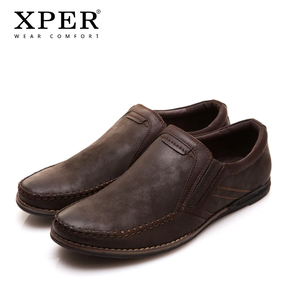 XPER/мужские лоферы мокасины на плоской подошве Мужская дышащая Повседневная