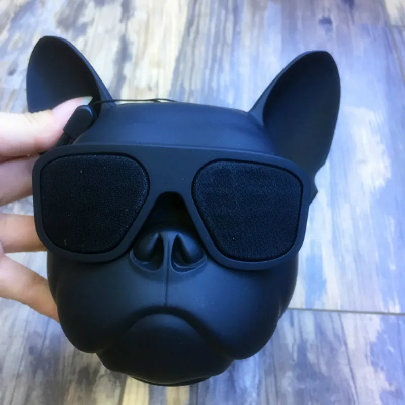 Модный беспроводной динамик Aerobull для собак с Bluetooth 4,1 и шнуром бульдог, Bluetooth, HIFI сабвуфер, поддержка u-диска, TF карта