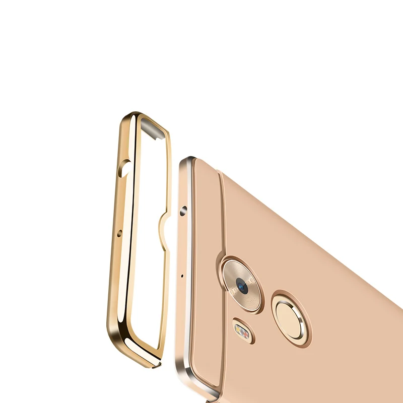 Чехол для Huawei Mate 8 Роскошный чехол 3 в 1 с золотым покрытием Жесткий из