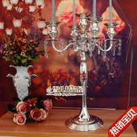 new european luxury crystal pendant heightening section offering wedding wedding special birthday candle decoration home furnish