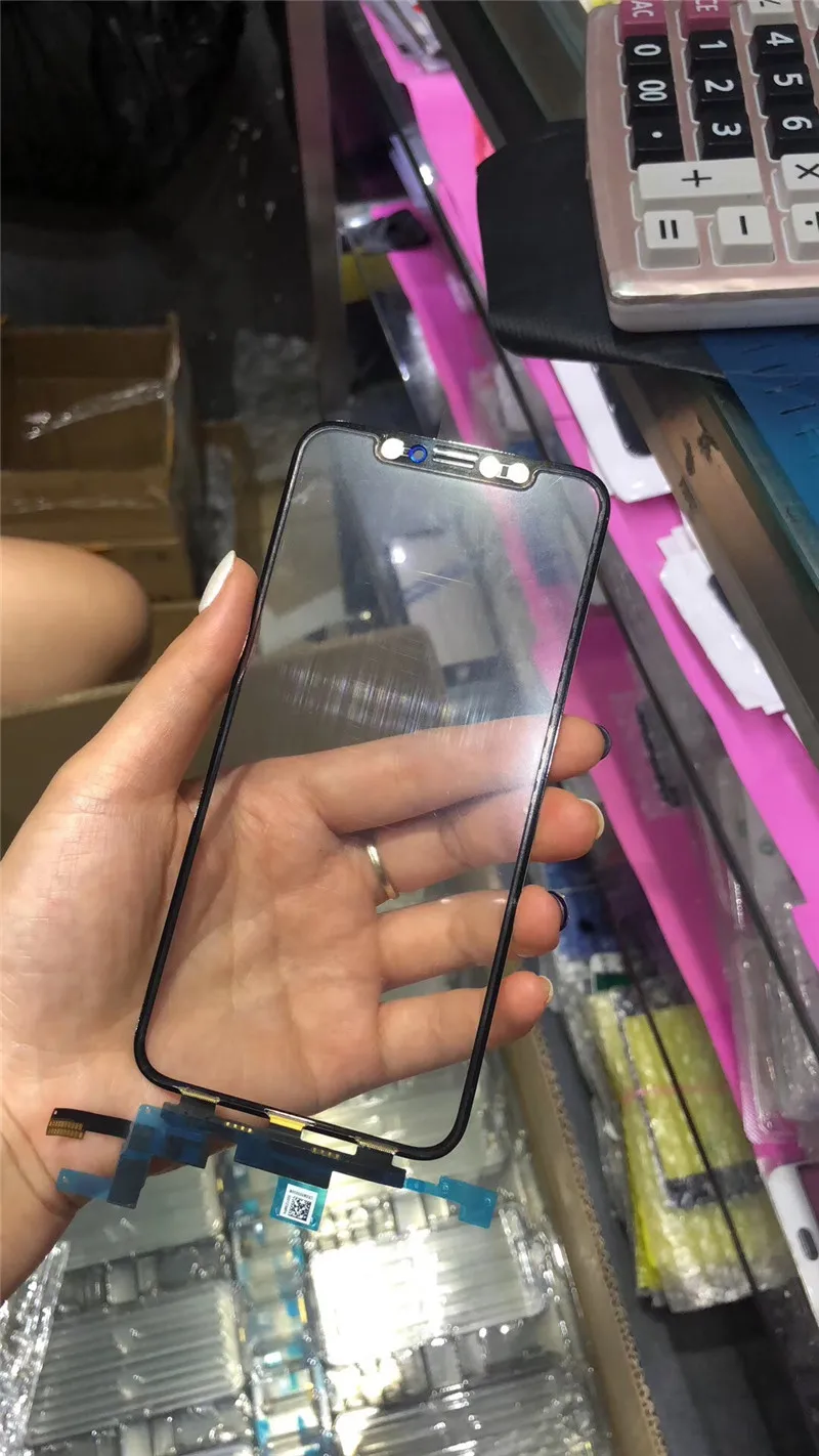 5 шт. оригинальный протестированный сенсорный экран дигитайзер для iPhone X 8 &quotжк