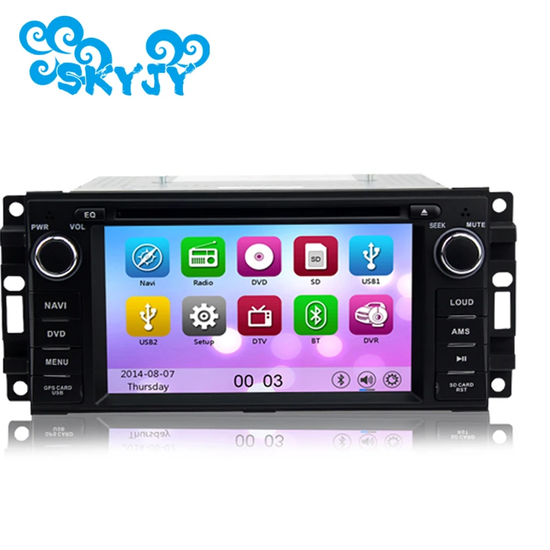 Автомобильный dvd плеер 6 2 &quotWifi 3G GPS Nav Радио стерео для Jeep Compass Commander Grand Cherokee Wrangler с