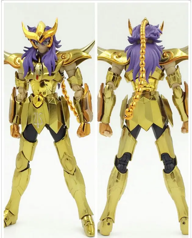 Металлическая экшн фигурка в наличии metal club Scorpio Milo glod Ex s temple model toy|model toy|saint seiyasaint