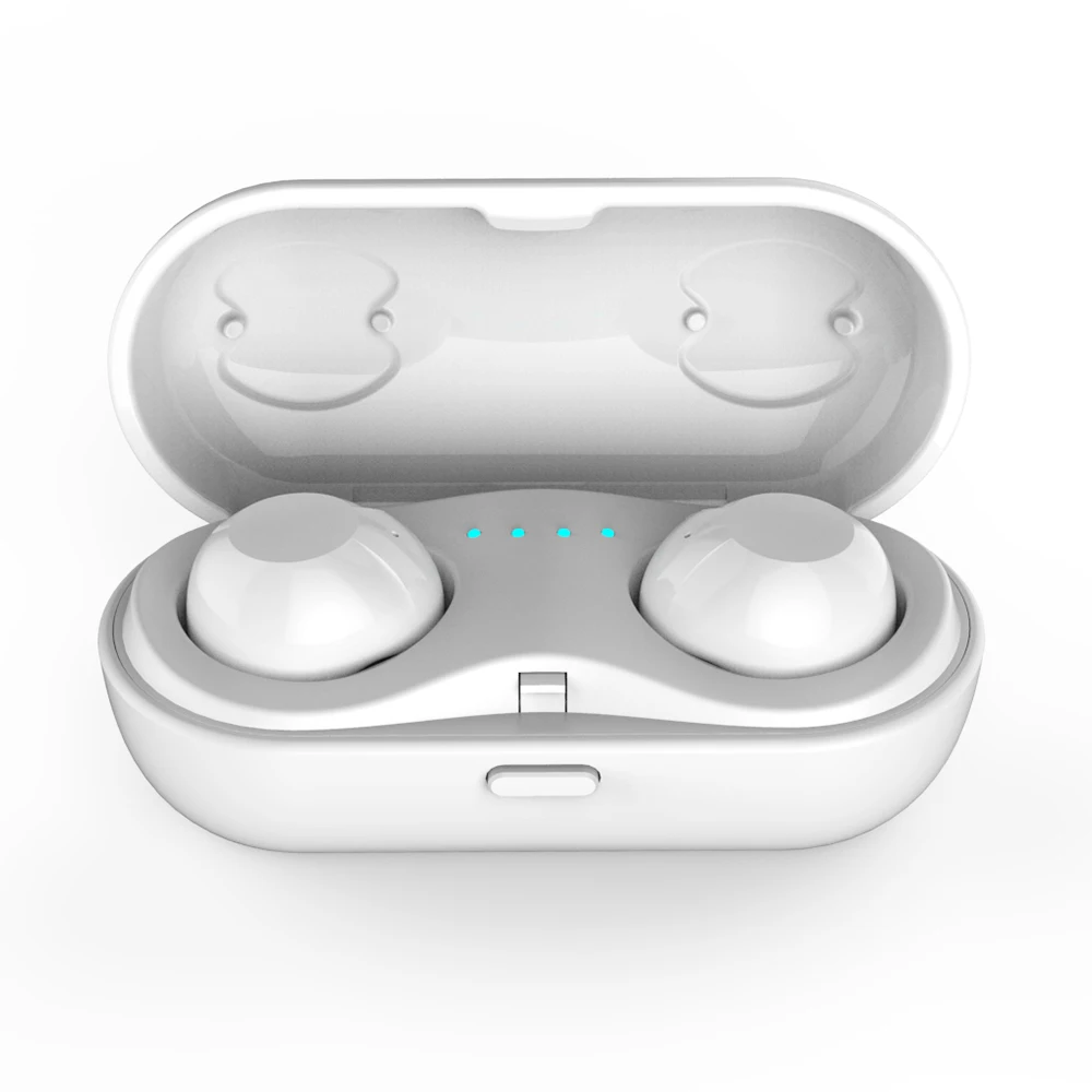 IPX7 водонепроницаемые капсульные беспроводные TWS наушники Q18 сенсорная bluetooth