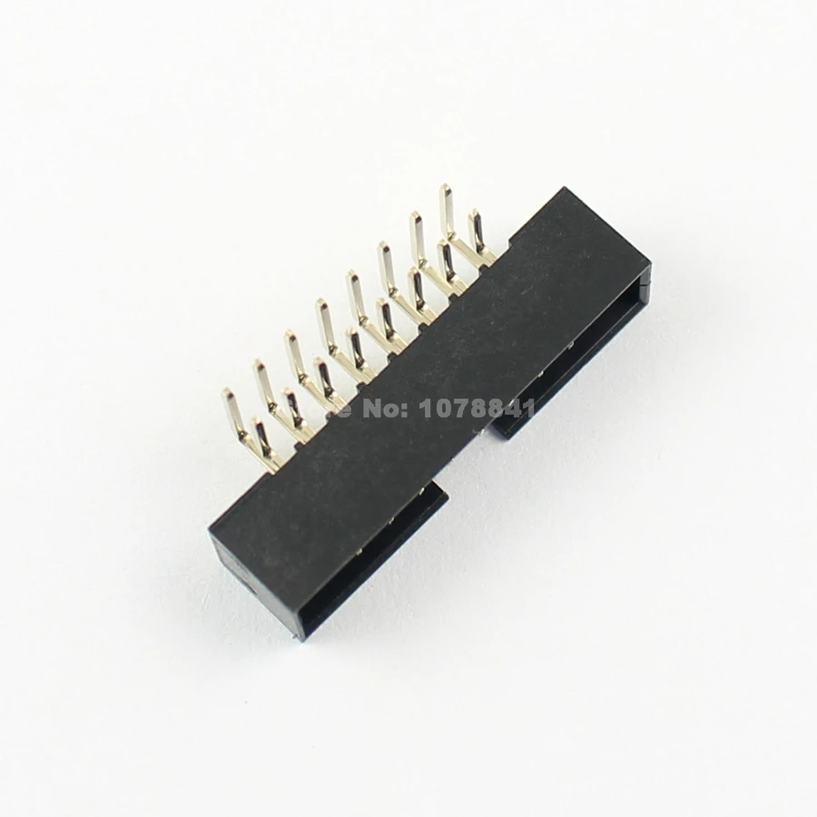 10 шт 2 мм 2x8Pin 16 Pin правый угол &quotпапа&quot в кожух IDC разъем заголовки коробки|connector