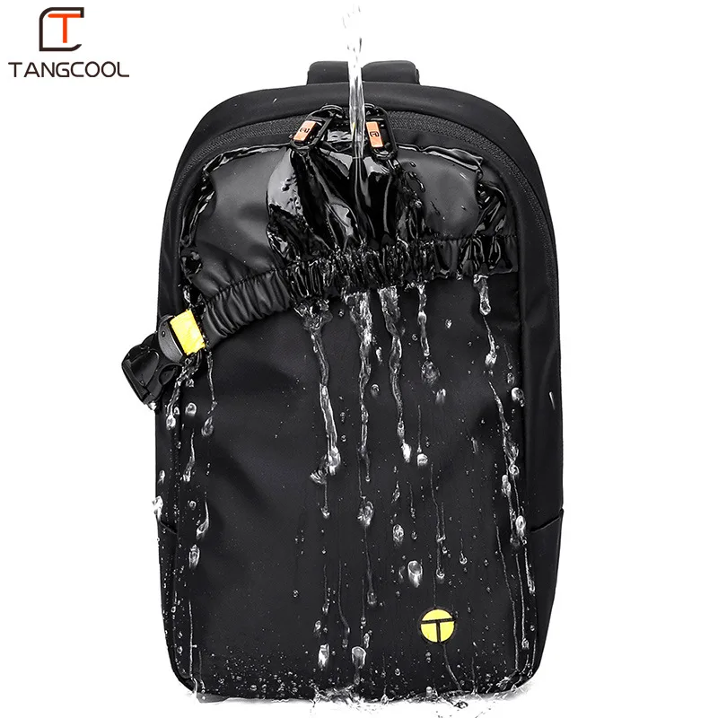 Tangcool 8038 модные мужские сумки через плечо нагрудный пакет короткая