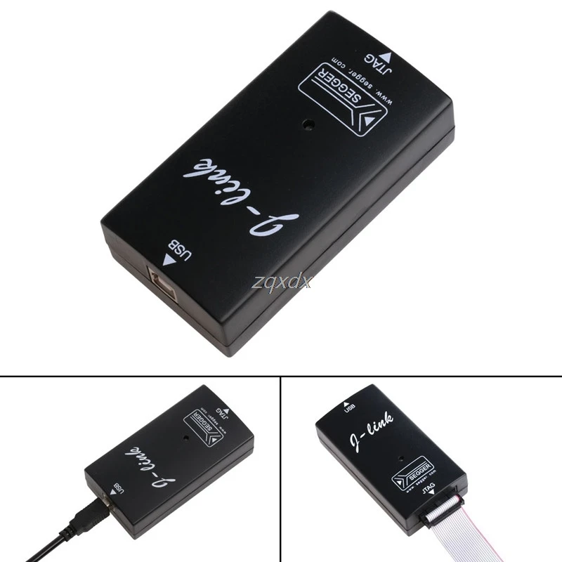 Черный пластик ADS IAR STM32 JTAG интерфейс JLINK V8 отладчик ARM ARM7 эмулятор Cortex-M4/M0 и Прямая поставка