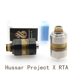 Coppervape 22 мм Hussar Проекта X стиль RTA танк 2 мл ёмкость Ultem пей трубки для коробка модов для вейпа DIY электронная сигарета распылитель