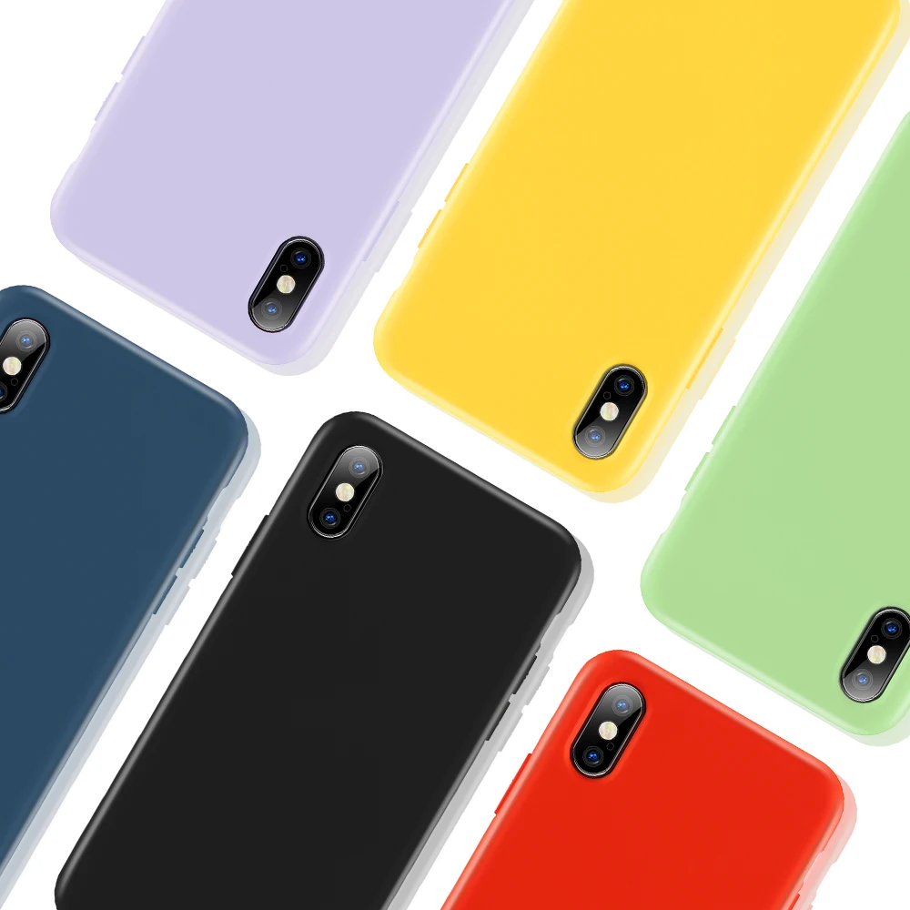 KISS чехол для телефона iPhone 11 Pro Max Оригинальный мягкий жидкий силиконовый 6 6S 7 8 Plus X