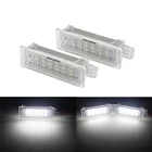 ANGRONG 18 SMD белые светодиодные с Canbus ног любезно дверь багажника светильник для BMW E81 E87 E63 E90 E91 E92