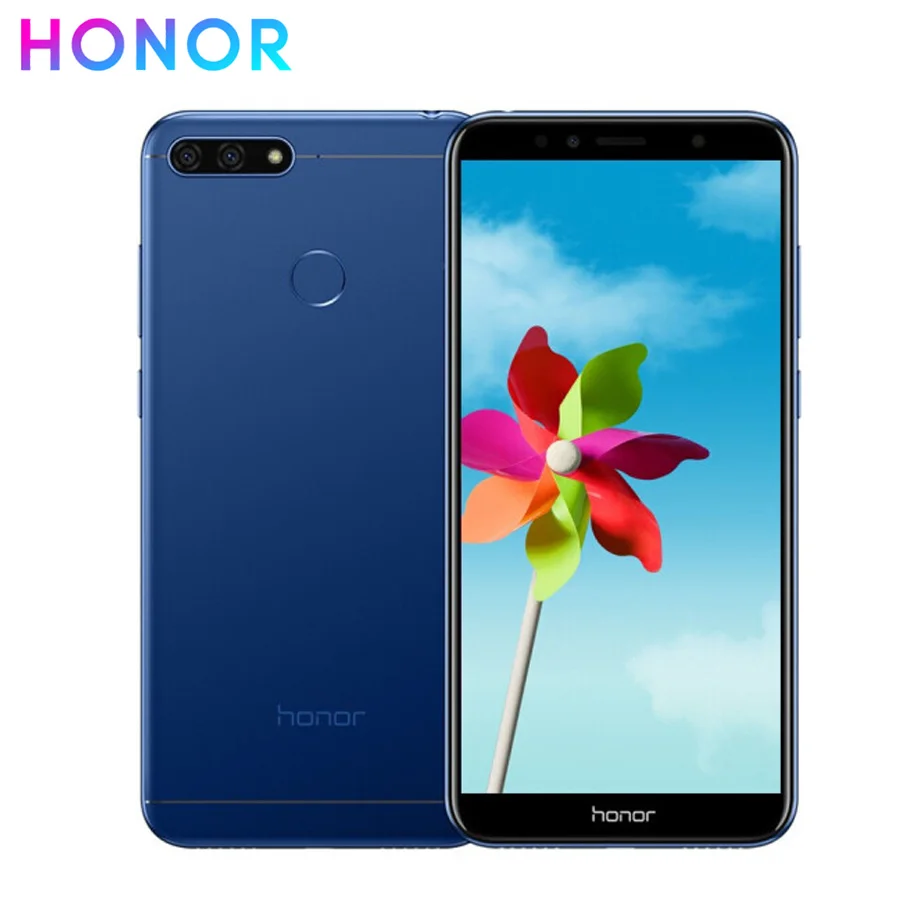 Новый мобильный телефон Honor 7A 5 7 дюймов 3 ГБ ОЗУ 32 Гб ПЗУ четыре ядра Snapdragon 430 3000 Мп +