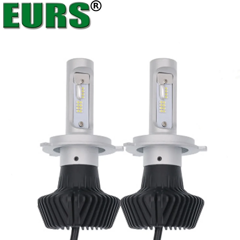 EURS (TM) G7 светодиодный свет мотоциклетные фары H1 H3 H4 H7 H8/H9/H11 9005 9006 9012 880 автомобилей