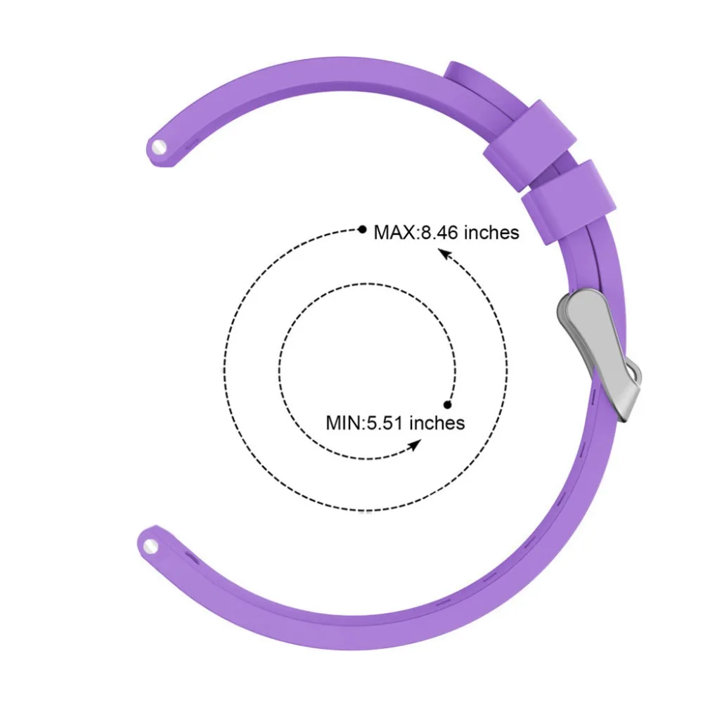 for Samsung Galaxy Watch Active Band Silicone Wristband for Galaxy Watch 46mm Bands Bracelet Watch Strap 20mm Watch Band