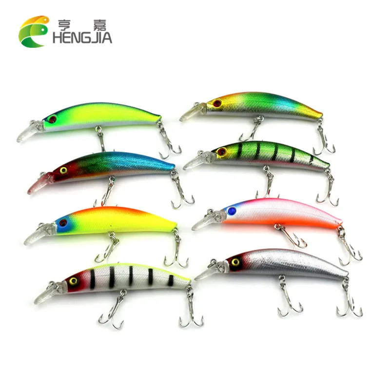 

HENGJIA 400pcs diving hard minnow fishing lures bass wobbler pike carp trout perch peche fishing baits pesca fishing tackle