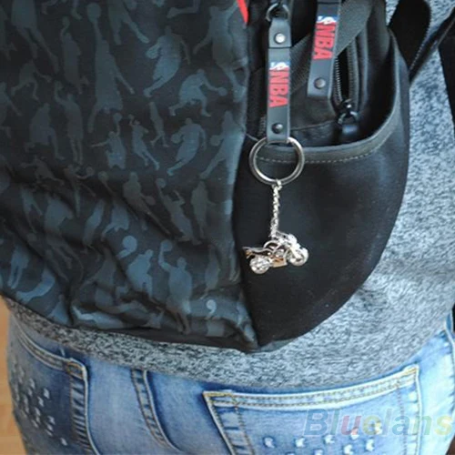 Кольцо для ключей мотоцикла Bluelans Серебристый Брелок | Украшения и аксессуары