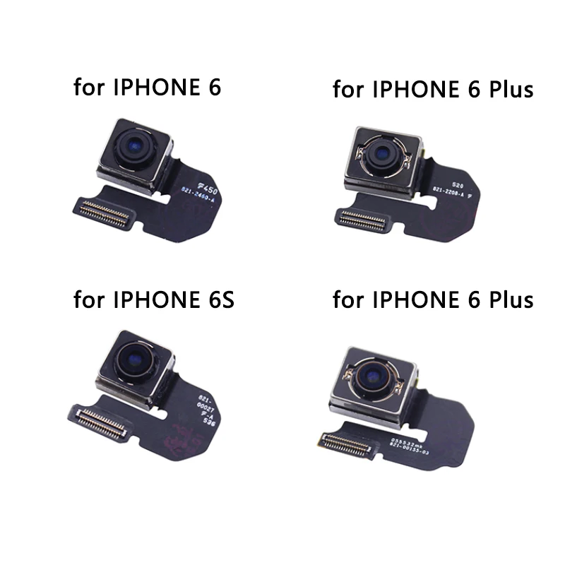 100% тест задней камеры для IPhone 6 6s 7 8 X XR XS MAX с флэш-модуль Senser Plus Замена запасной