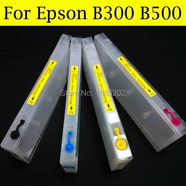 Бесплатный почтовый картридж для Epson B500DN B300 B310 B510DN принтер с T6171 T6174 сброса чипов|ink