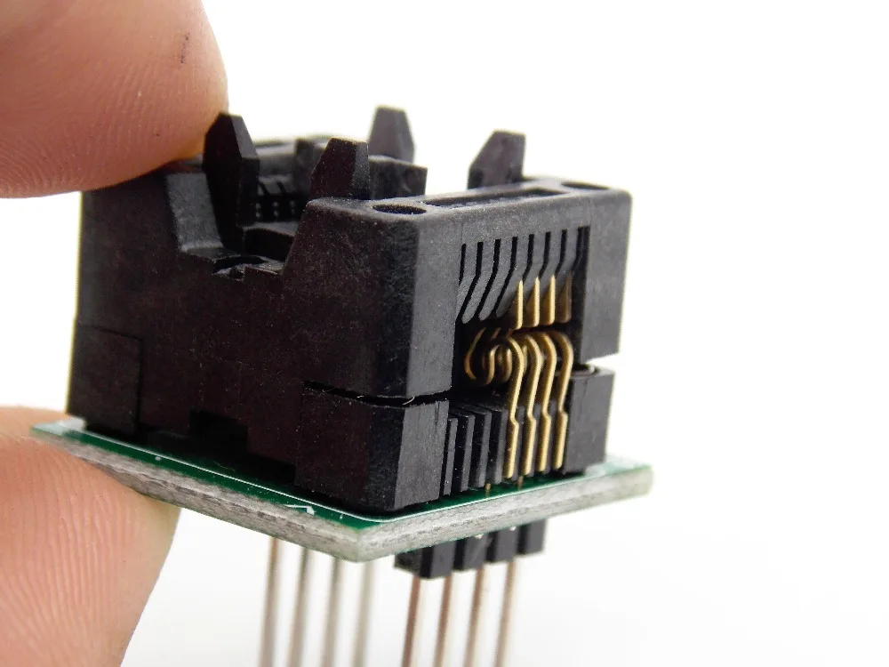 SOP8 К DIP8 поворот SOIC8 IC гнездо программиста адаптера для широкого 150mil|sop8 to dip8|sop8 dip8