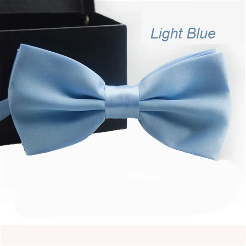 Trustworth 16Color Bow Tie For Men Classic Gravata Solid Novelty Mens Adjustable Tuxedo Brand Wedding Necktie Ties #LSW | Аксессуары для