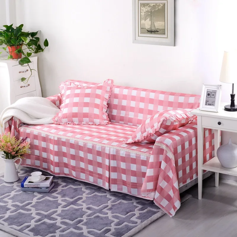 WLIARLEO универсальный диван полотенце плед чехол полиэстер/хлопок ткань для