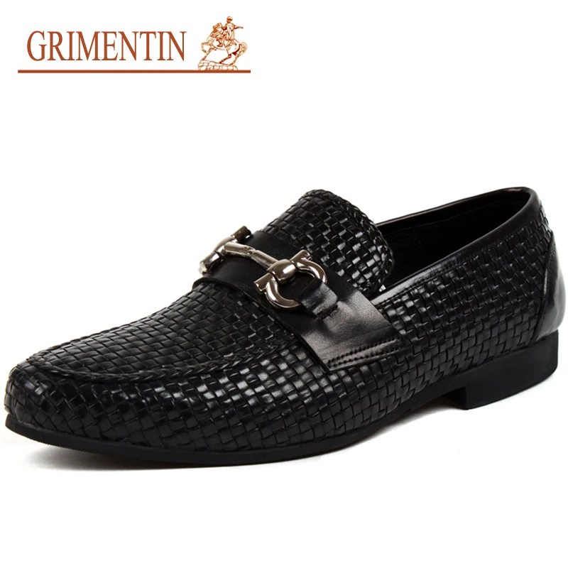 Men Loafers Leather Genuine Designer Slip On Mens Loafer Shoes Black Tan Italian Brand Dress Moccasins | Обувь