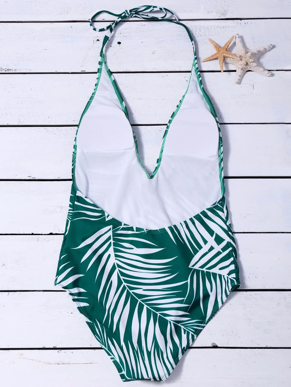YASAKO One Piece Swimsuit Women 2017 Sexy Leaf Printed Bathing Suit Sets Summer Beachwear Bandage Monokini Bodysuits Femme | Спорт и