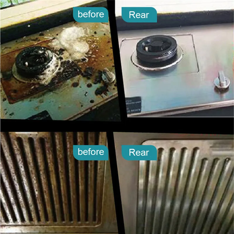 Многофункциональный шипучий спрей кухонный очиститель тяжелых масел