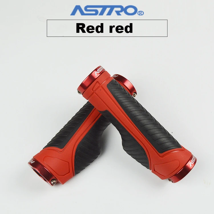 ASTRO велосипедные рукоятки MTB велосипедный замок нескользящий эргономичный дизайн рукоятка легированная Резина 22,2 мм* 130 мм детали велосипеда