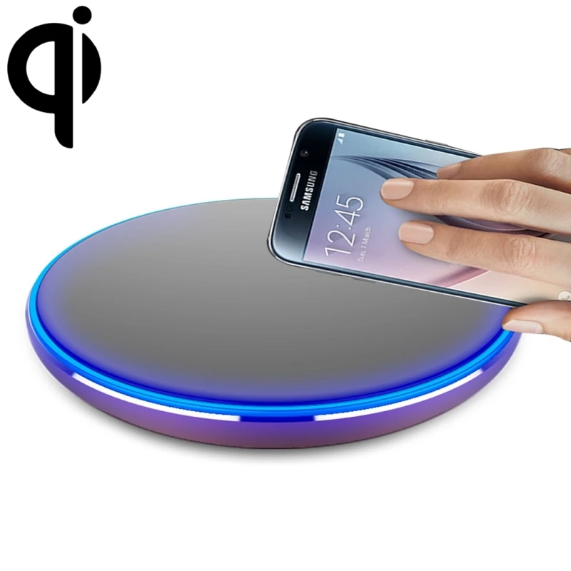 HAMTOD HL3F 10.8W (Max) Output Qi Standard Fast Charging Wireless Charger with Breathing Lamp For iPhone XS & MAX XR Etcs | Мобильные