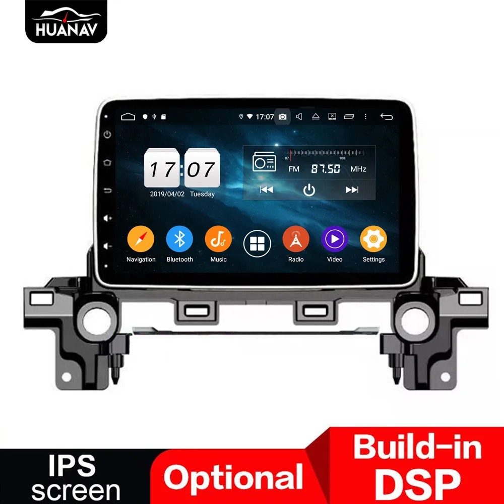 DSP Android 9 автомобильный dvd-плеер gps навигация для Mazda CX-5 Авто Радио стерео Мультимедийный Плеер головное устройство видео DIN