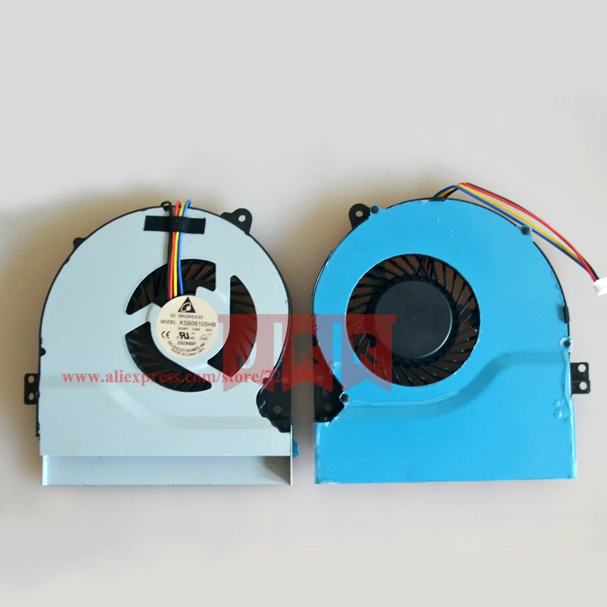 50 шт./лот оригинальный охлаждающий вентилятор для ноутбука ASUS X450V X550C X550V X450C A450C K552V