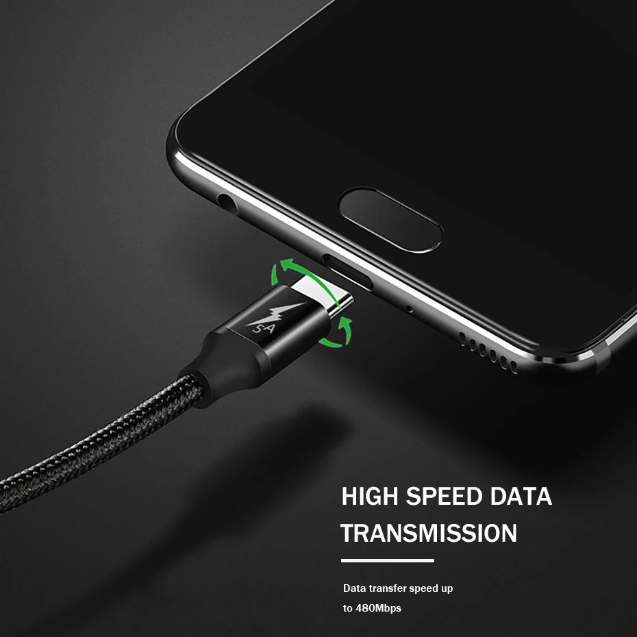 Кабель USB Type C 5A для Huawei P10 P20 Pro кабель 3 1 быстрой зарядки и передачи данных Honor V 10