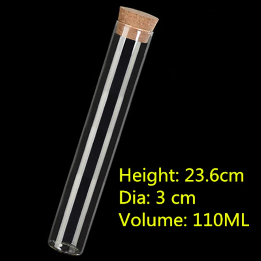 Стеклянные ограничители Пробирка для стекла 30 шт. маленькая стеклянная бутылка