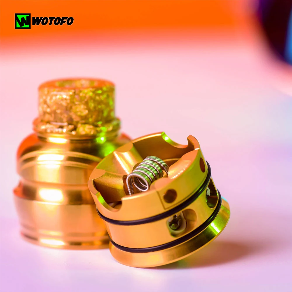 Оригинальный Wotofo Elder Dragon RDA распылитель для электронной сигареты резервуар