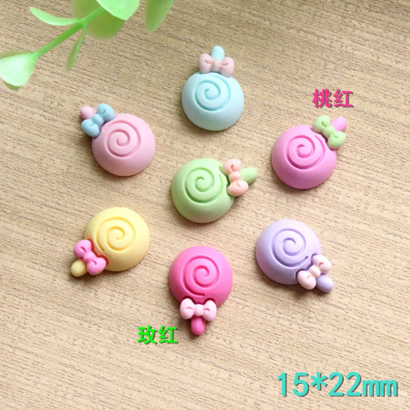 10 шт. 15*22 мм модные DIY милые кавайный Кабошон-наклейки из смолы имитация