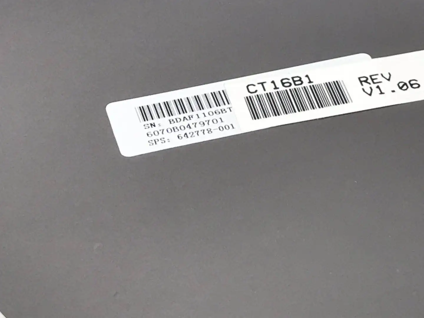 Новая задняя крышка для ноутбука HP 6460B 6470B 6475B 642778-001 ЖК-дисплея серый чехол |