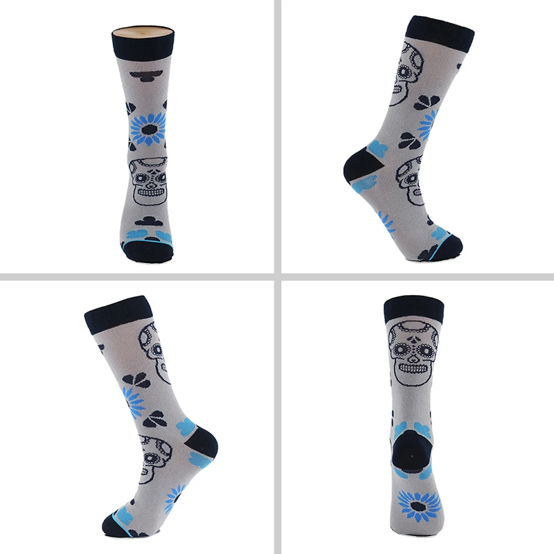 Хлопковые мужские носки качественные весенне осенние брендовые деловые