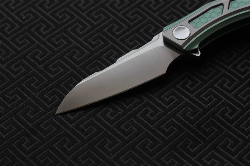 MIKER STEDEMON A02 Складные лезвия ножей лезвие: CTS-204P(сатин) Ручка: TC4 Открытый Кемпинг Охота Карманный Фруктовый Нож EDC инструменты