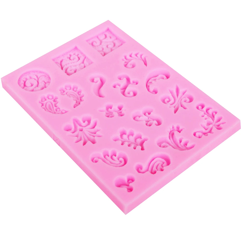Sophronia M313 Retro Relief Cake Border Silicone Mold Fondant Decorating Tools Chocolate Gumpaste Moulds Kitchen Baking | Дом и сад