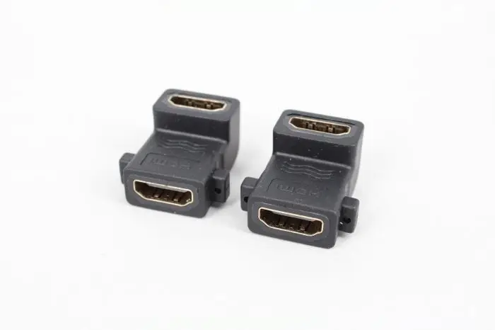 Удлинитель Dinto 10 шт./лот разъем HDMI гнездо-гнездо под углом 90 градусов F/F с