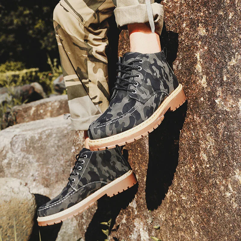 

2019 Autumn New Couple Camouflage Shoes Summer Fashion Casual Camouflage Boots Comfortable Men And Women Single Shoes Breathable