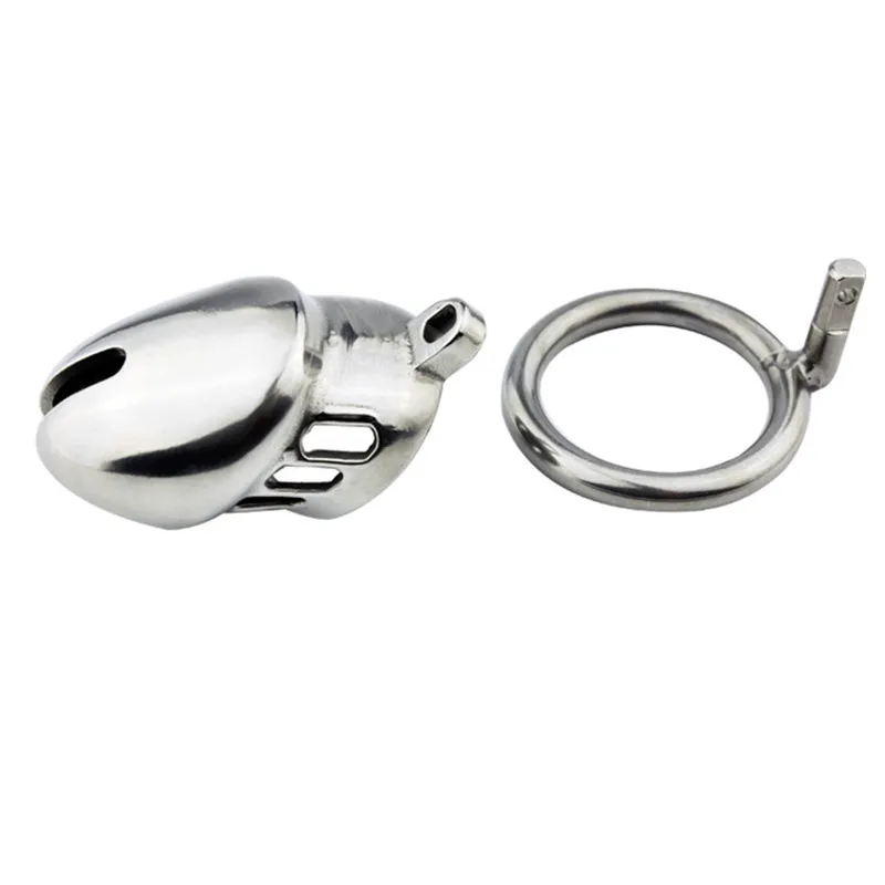Adult Sex Toys Top Quality Stainless Steel Chastity Cage Cock Lock Male Penis Metal Device Toy Product for Men G117 | Красота и