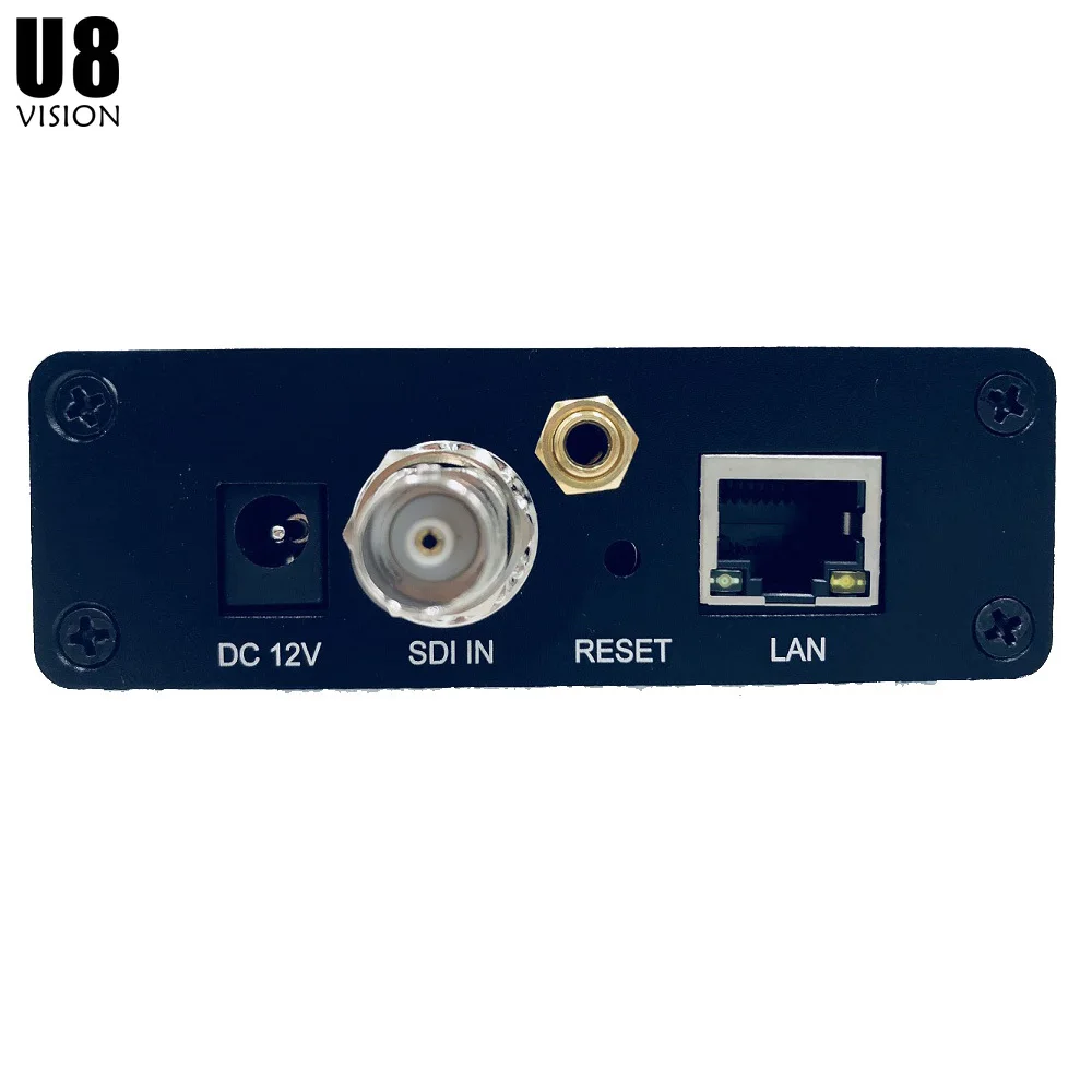 Видеокодер U8Vision H.265/HEVC H.264/AVC SDI с поддержкой RTMP для прямой трансляции такой как wowza