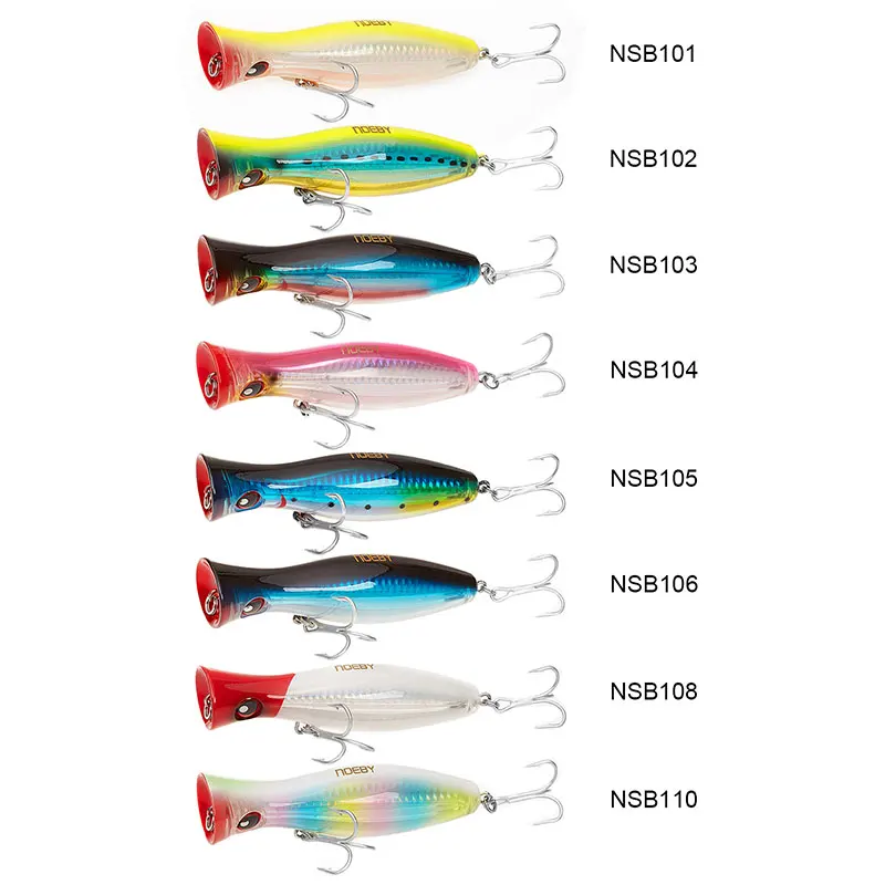 NOEBY Topwater Floating Popper Fishing Lure 120mm/160mm Hard Bait Iscas Artificiais Leurre De Peche Wobbler Sea Tackle | Спорт и