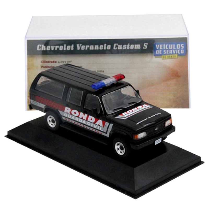 IXO 1:43 для Chevrolet Veraneio Ronda Sao Paulo автомобильные литые игрушки модели подарочные хобби