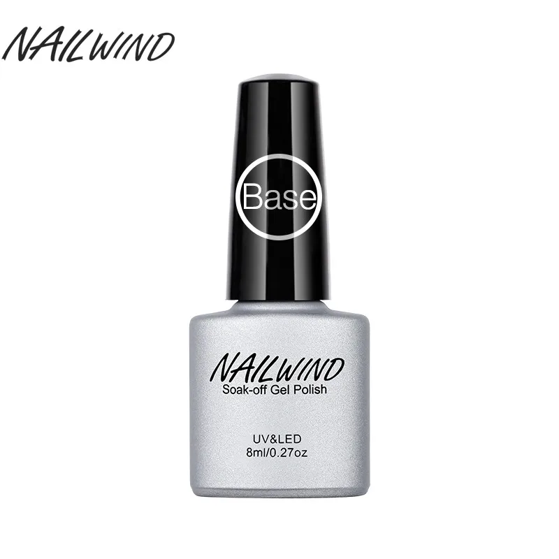 NAILWIND 8 мл Удлиненный топ УФ гель лак для ногтей блестящий герметик маникюрный