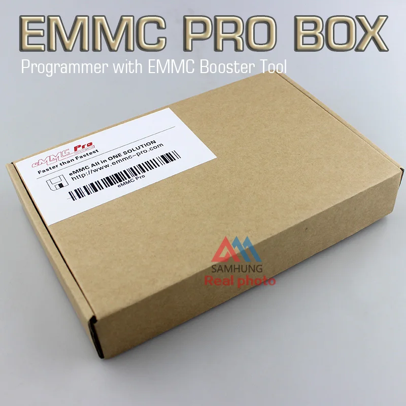 Полный набор с розничной коробкой оригинальный EMMC Pro box устройства программист